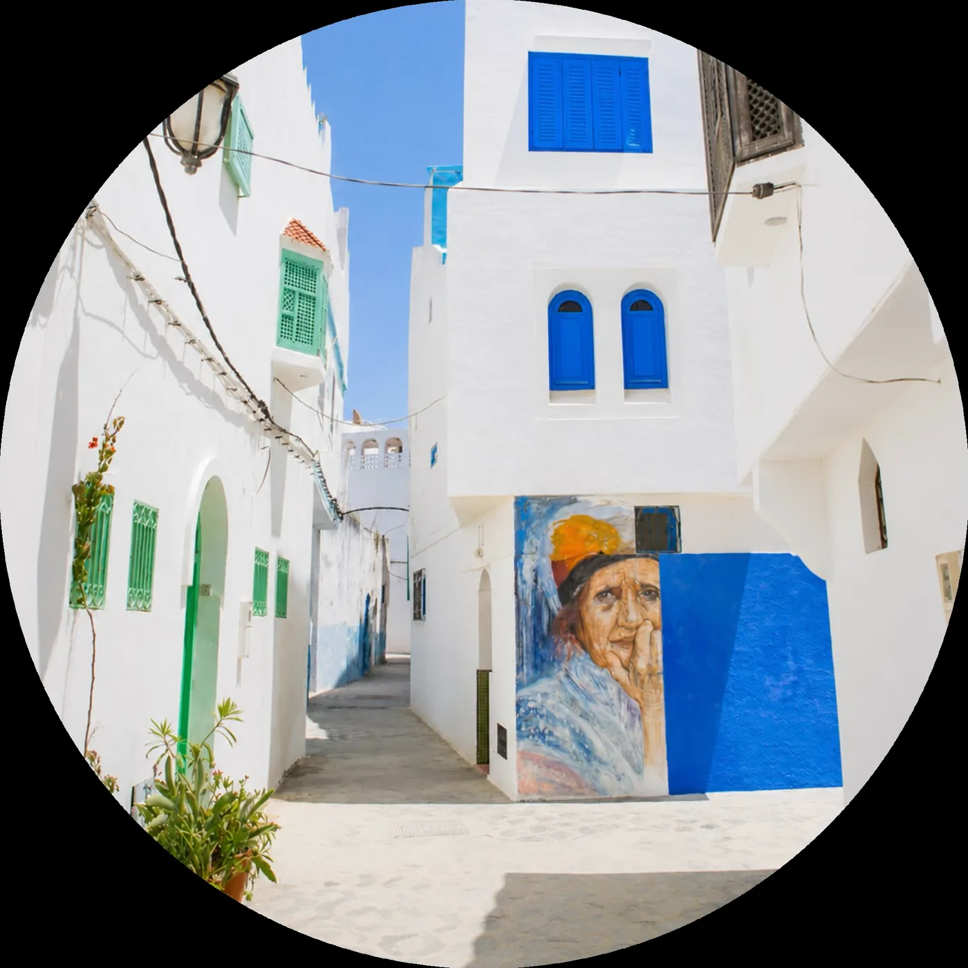 Mural in Asilah medina