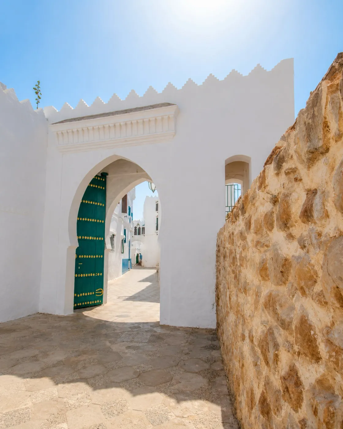 Historic gate in Asilah medina