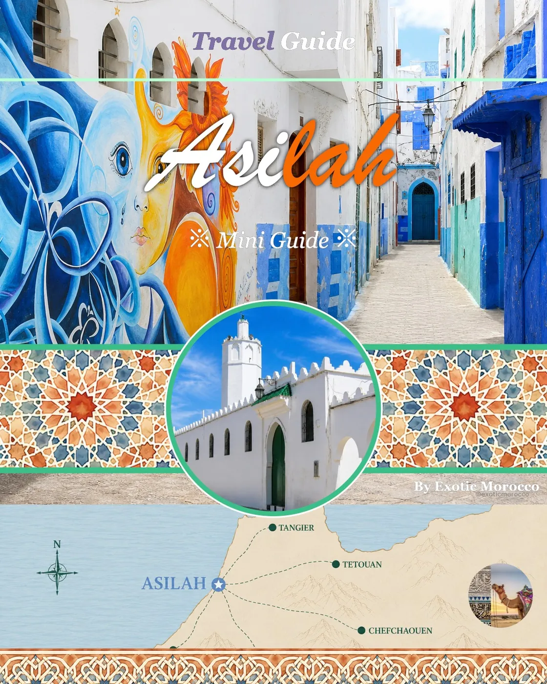 Cover of the Asilah Premium Visual City Guide