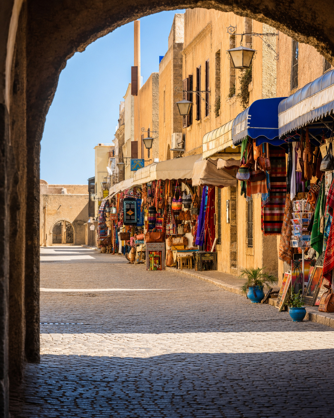 Street inside the Portuguese City of Mazagan