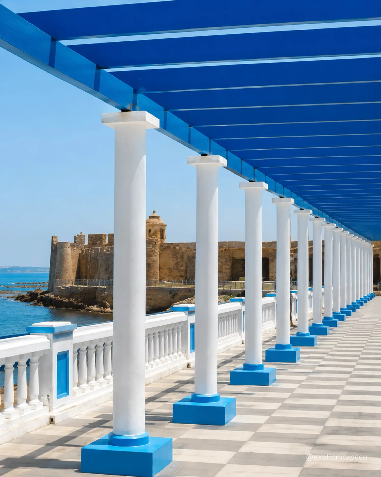 Bab Al Bahr and the Atlantic promenade in Larache