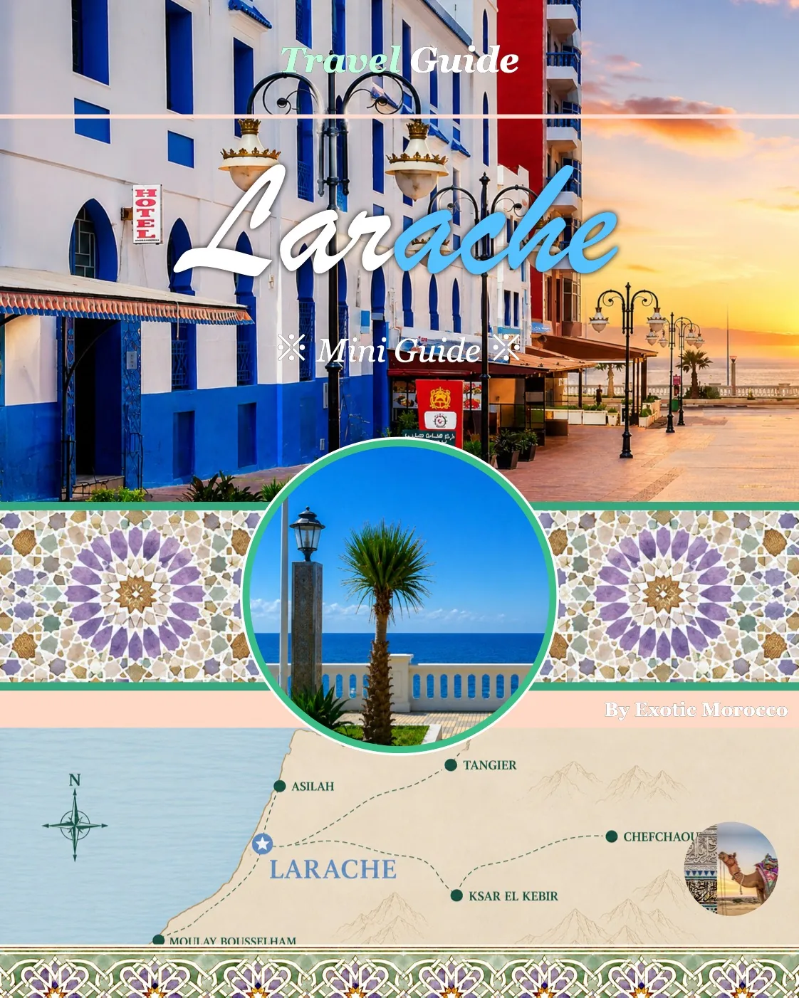 Cover of the Larache Premium Visual City Guide