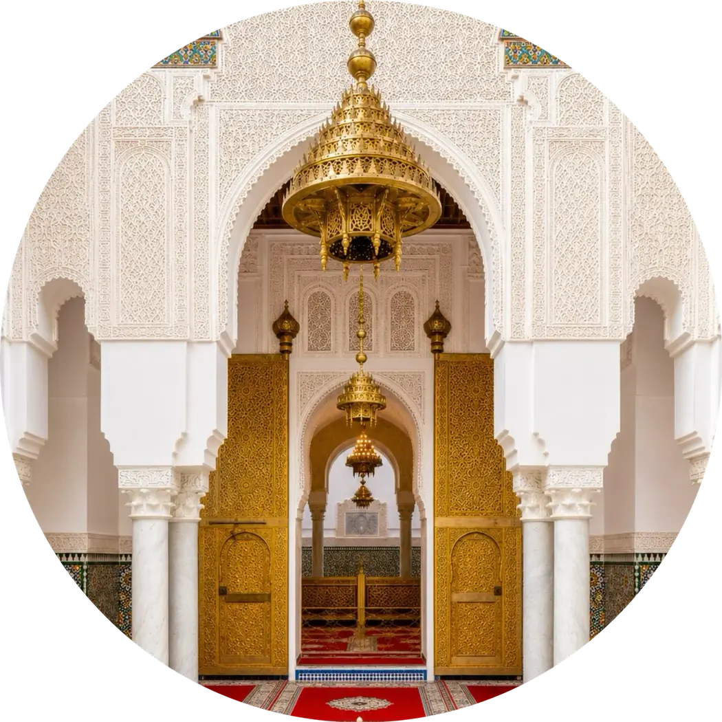 Moulay Ismail Mausoleum in Meknès