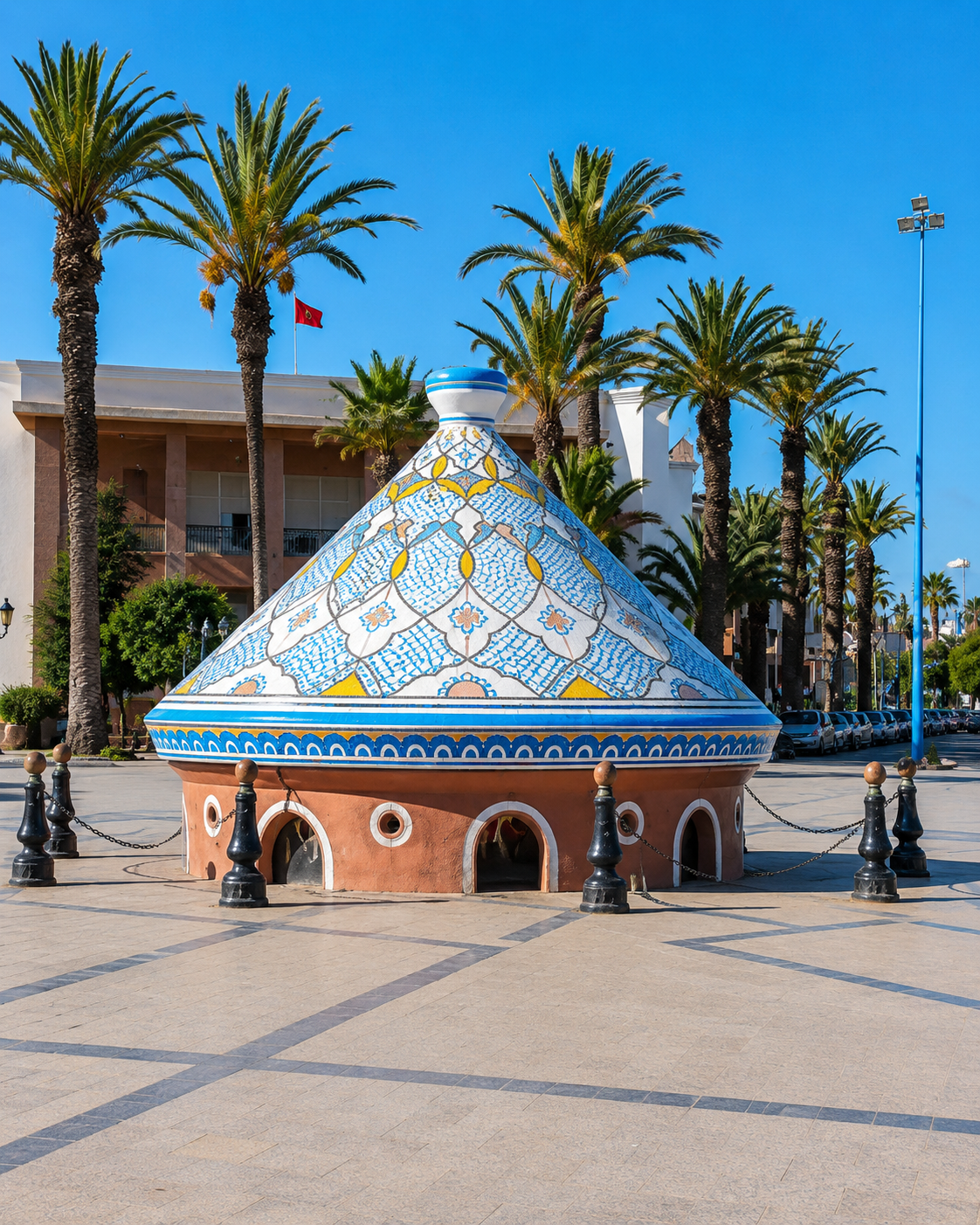 Ceramic tagine monument in Safi