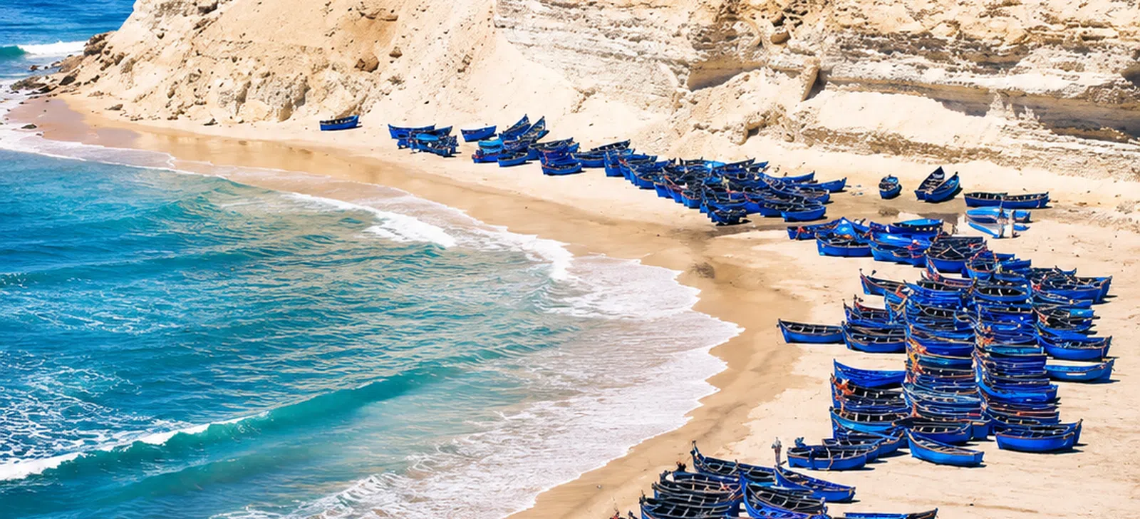 Atlantic Morocco route from ocean medinas to Sahara coast
