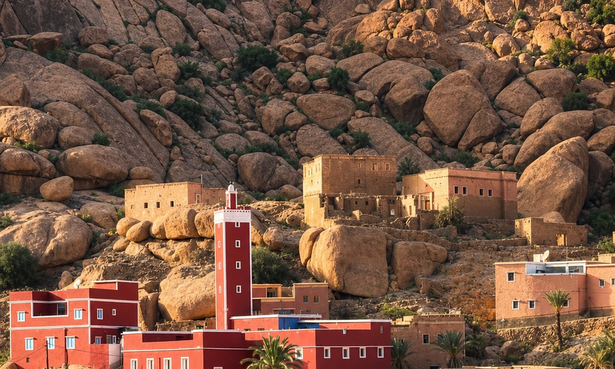 Anti-Atlas granite country — Atlas, Interior and Mountain Morocco