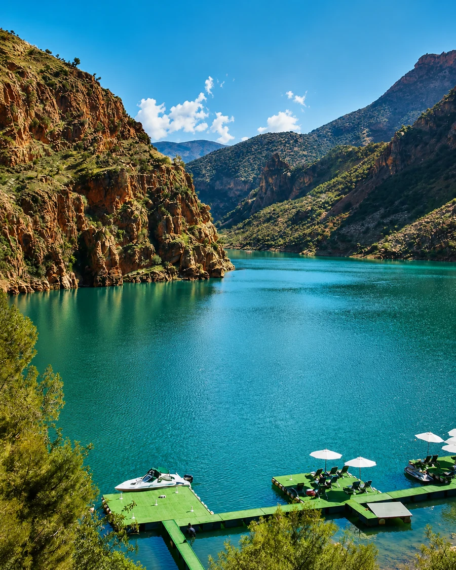Khénifra highland lakes — Atlas, Interior and Mountain Morocco