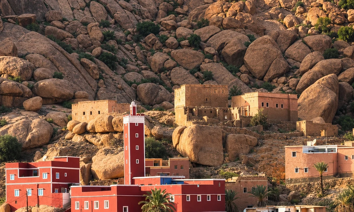 Anti-Atlas granite landscapes — Atlas, Interior and Mountain Morocco