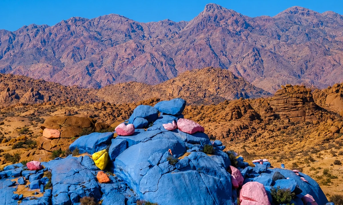 Painted Rocks — Atlas, Interior and Mountain Morocco