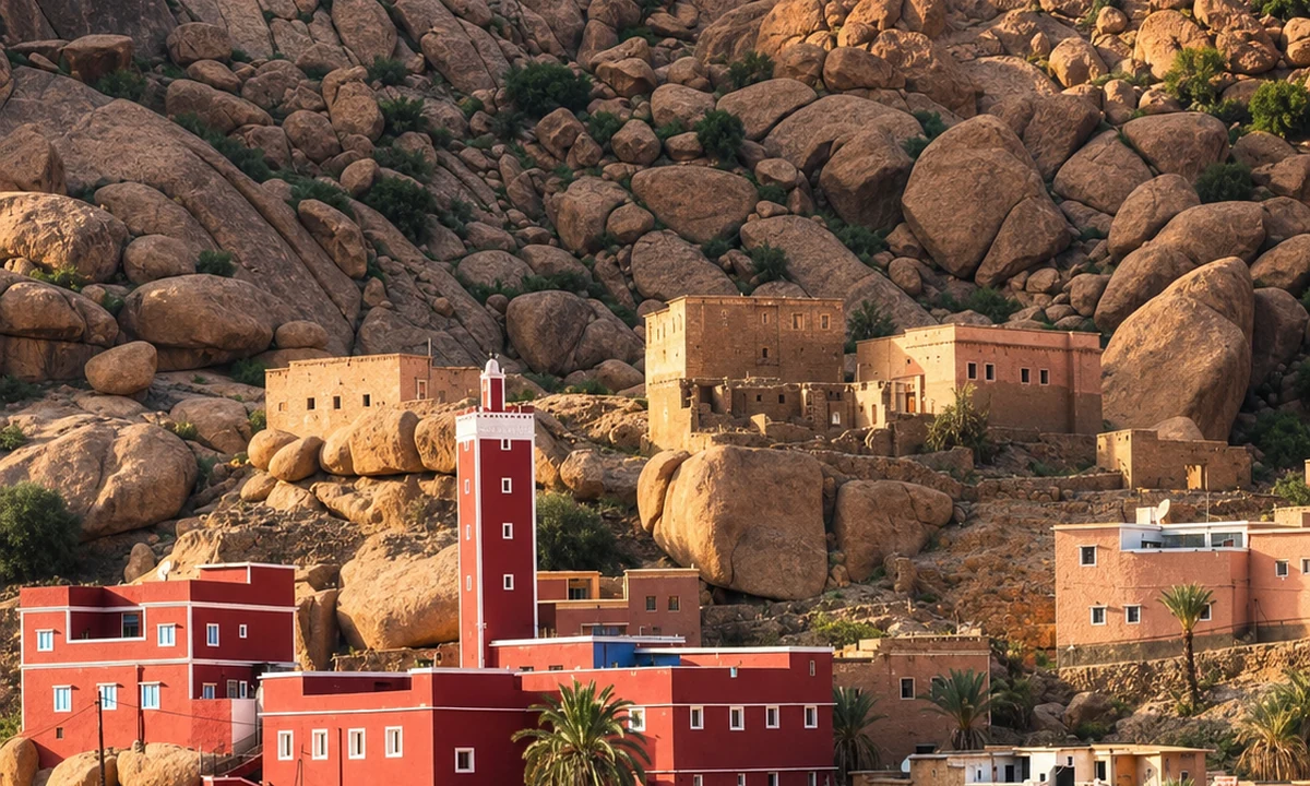 Almond and argan landscapes — Atlas, Interior and Mountain Morocco
