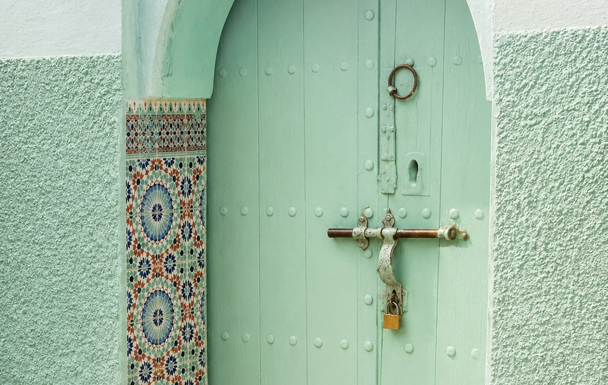 Zawiya Door Detail