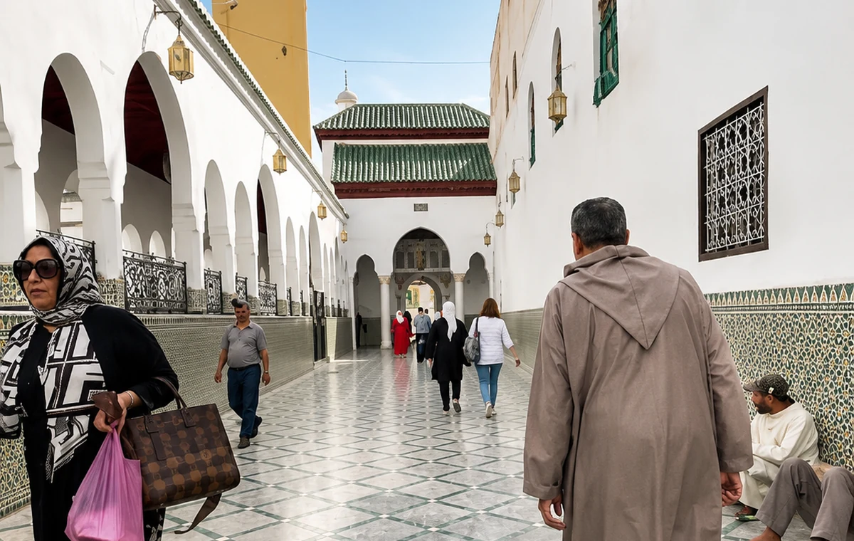 Sacred Town Courtyard
