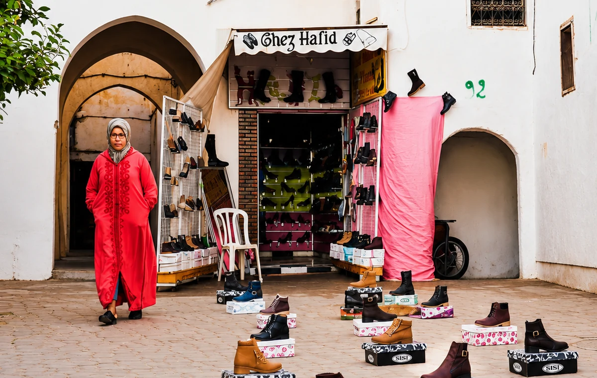 Sefrou Market Square