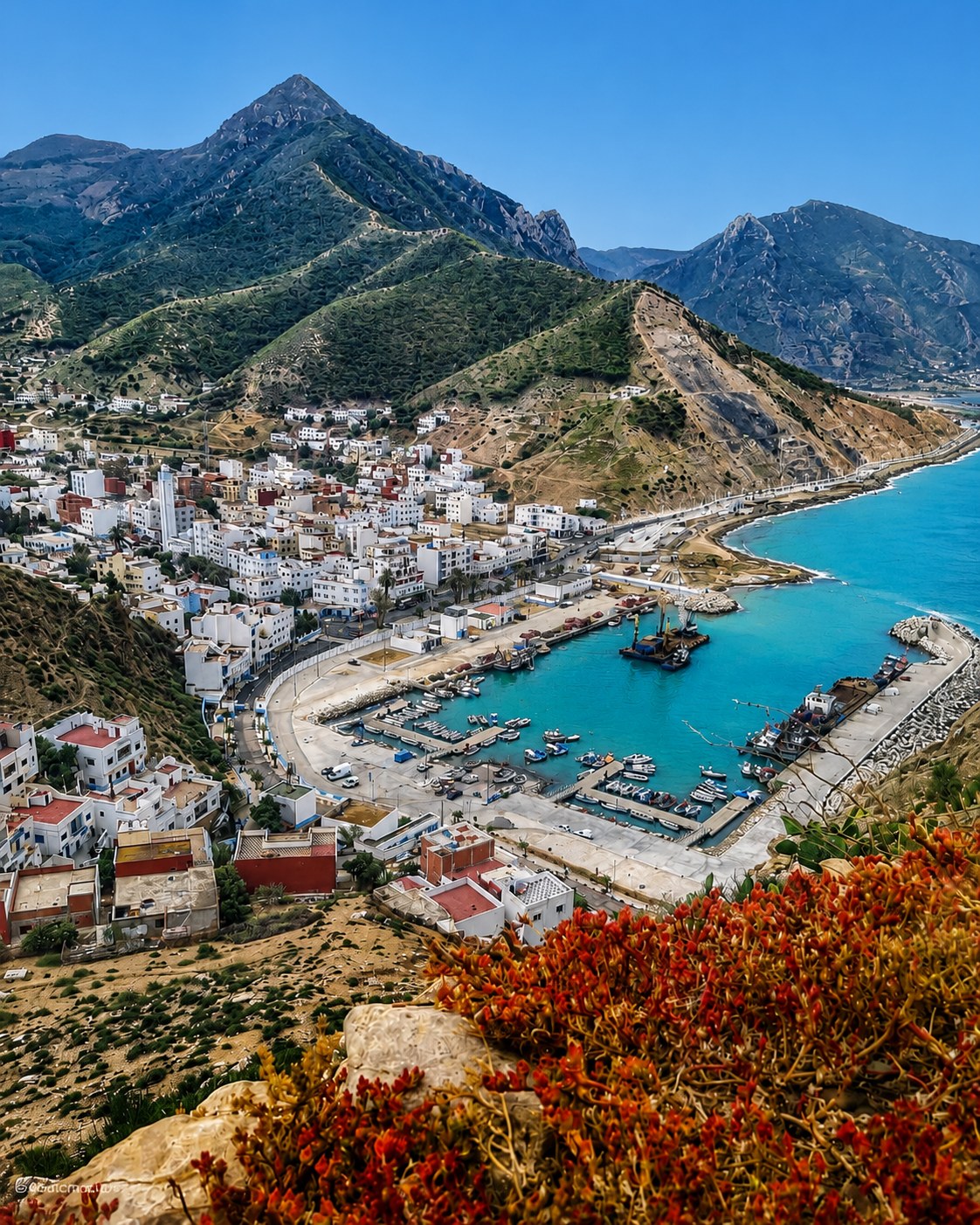Al Hoceima Rif Mediterranean circle image