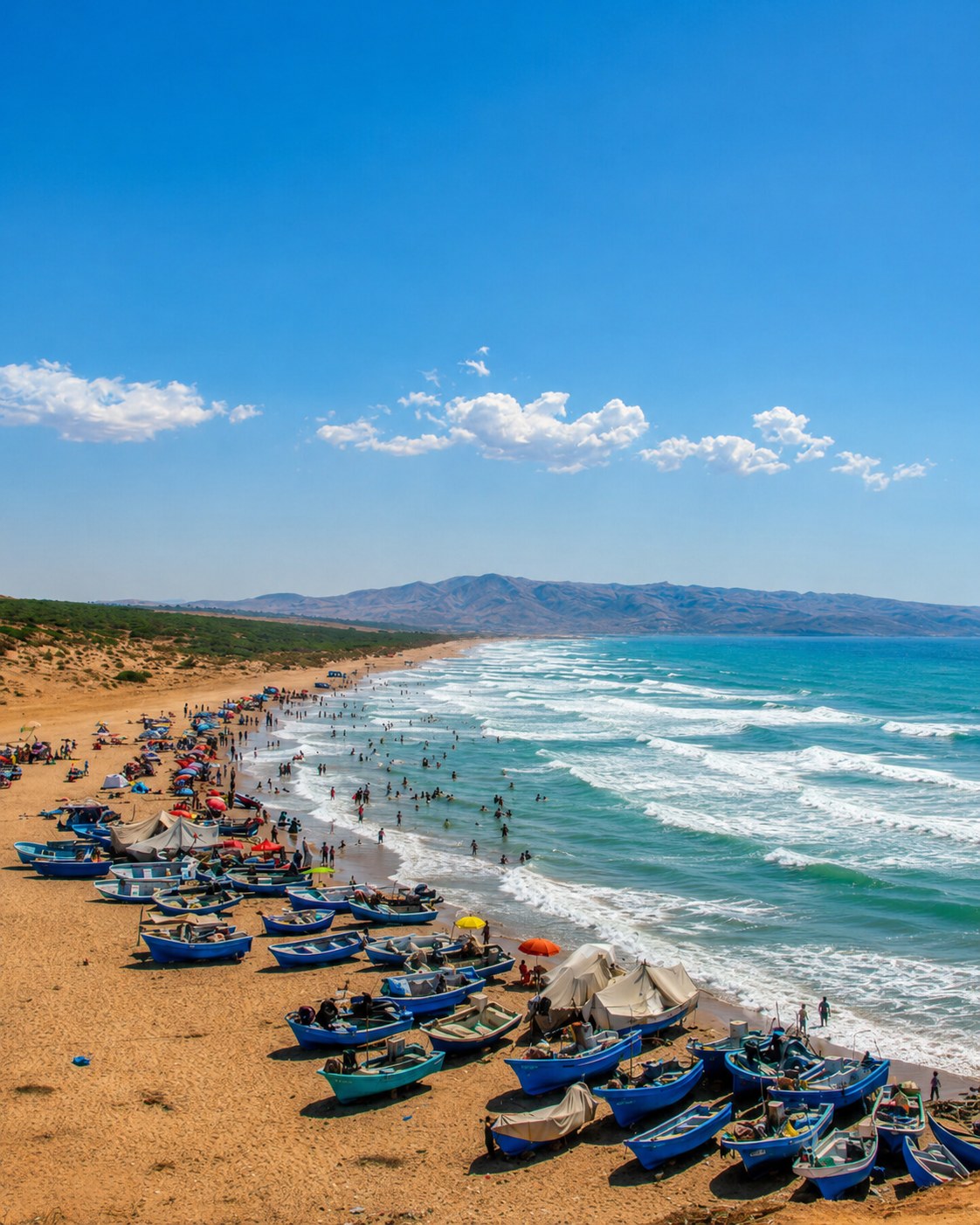 Mediterranean and Eastern Morocco — Cala Iris fishing shore