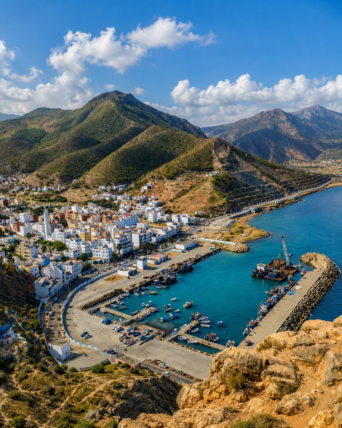 Al Hoceima — Rif Mediterranean Coast — El Jebha