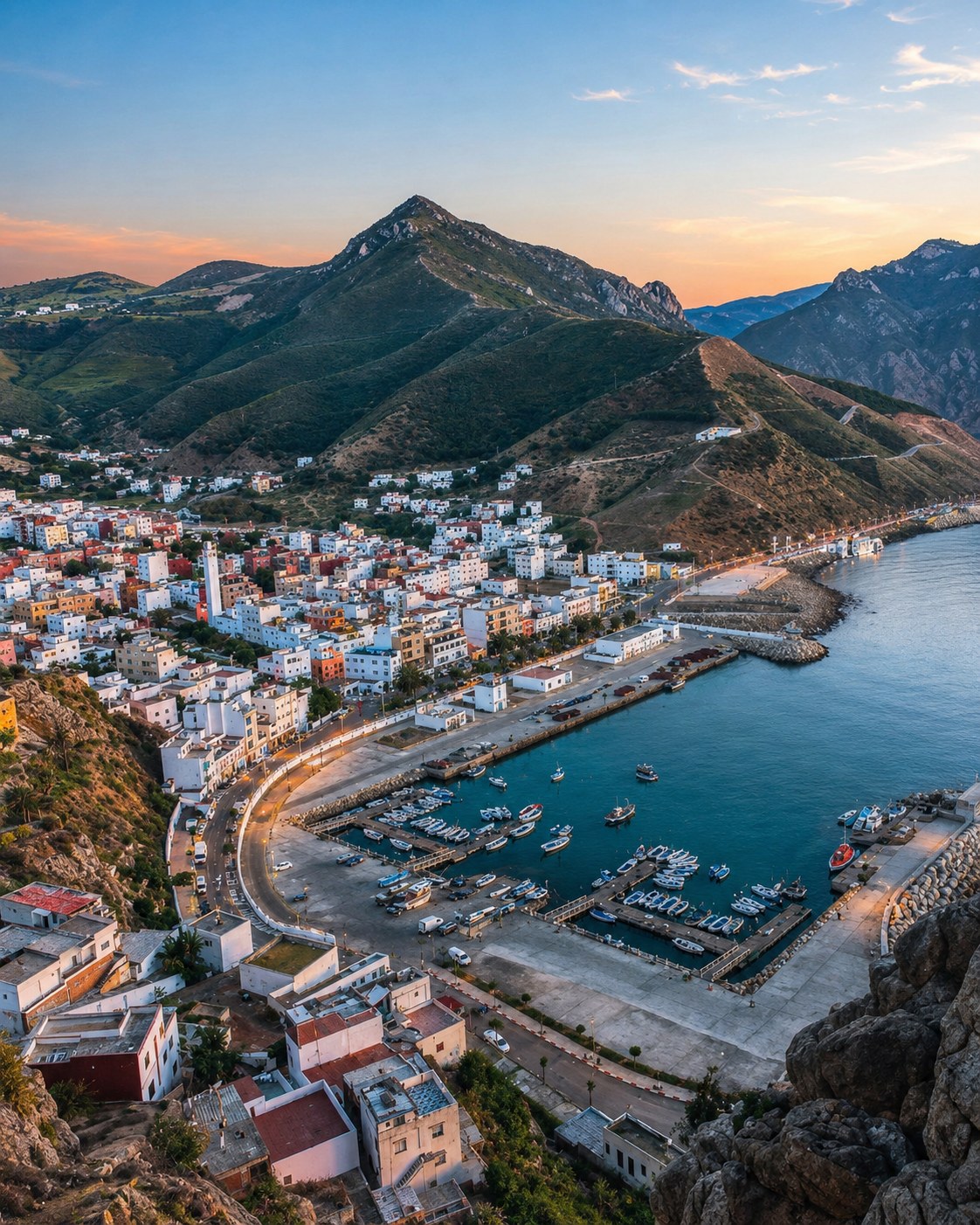 Mediterranean and Eastern Morocco — Rif cliffs