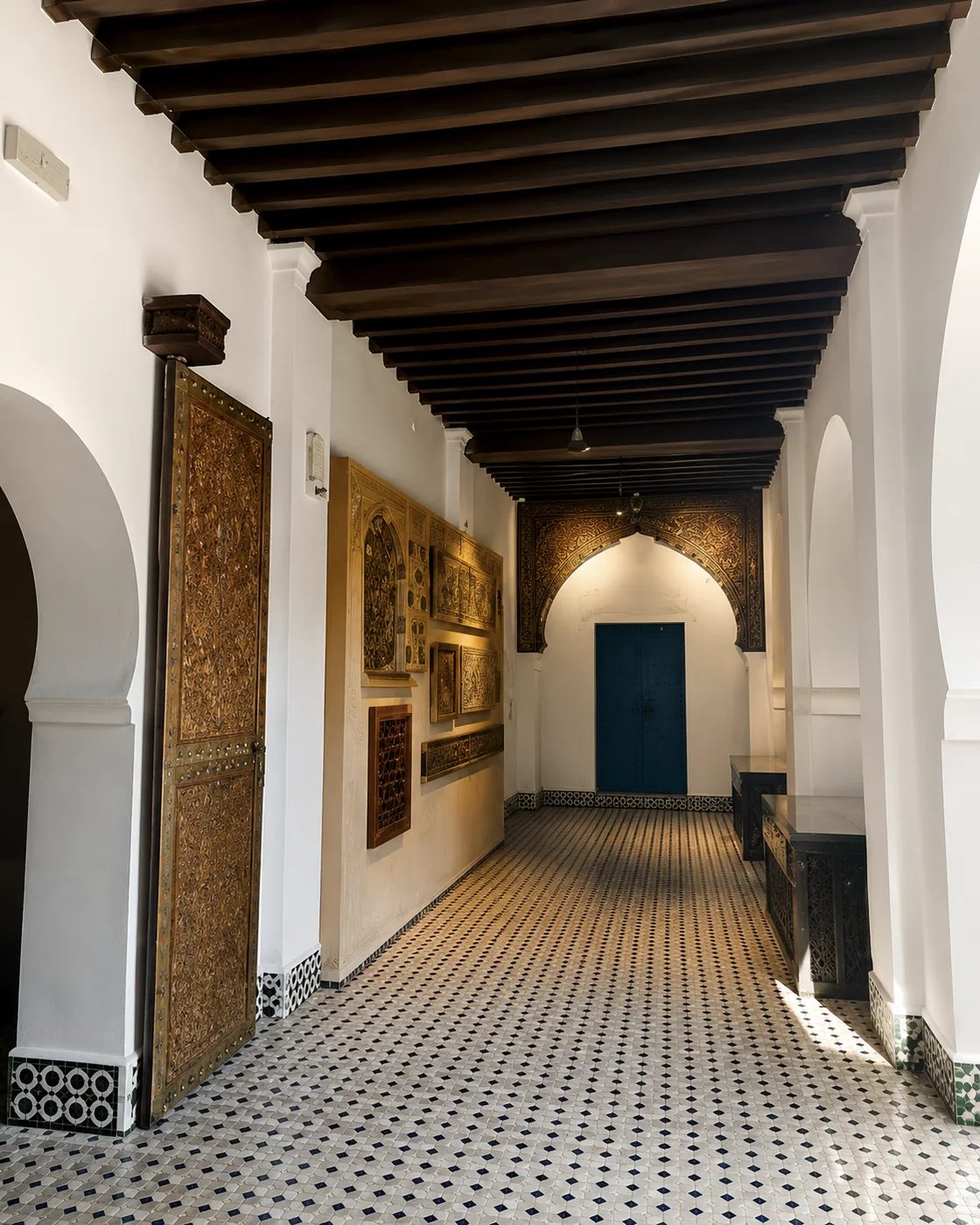 Museum corridor