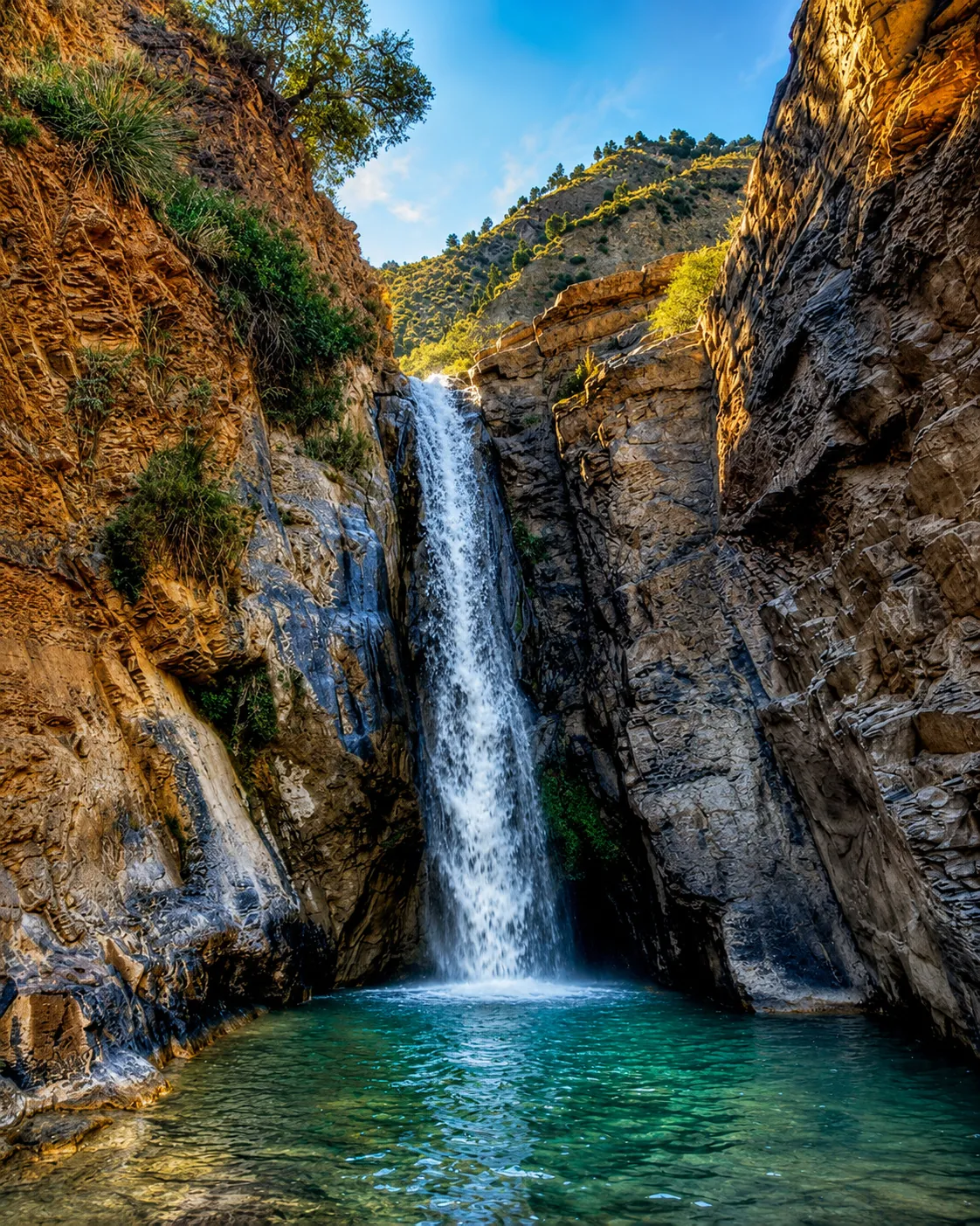 Waterfall pool