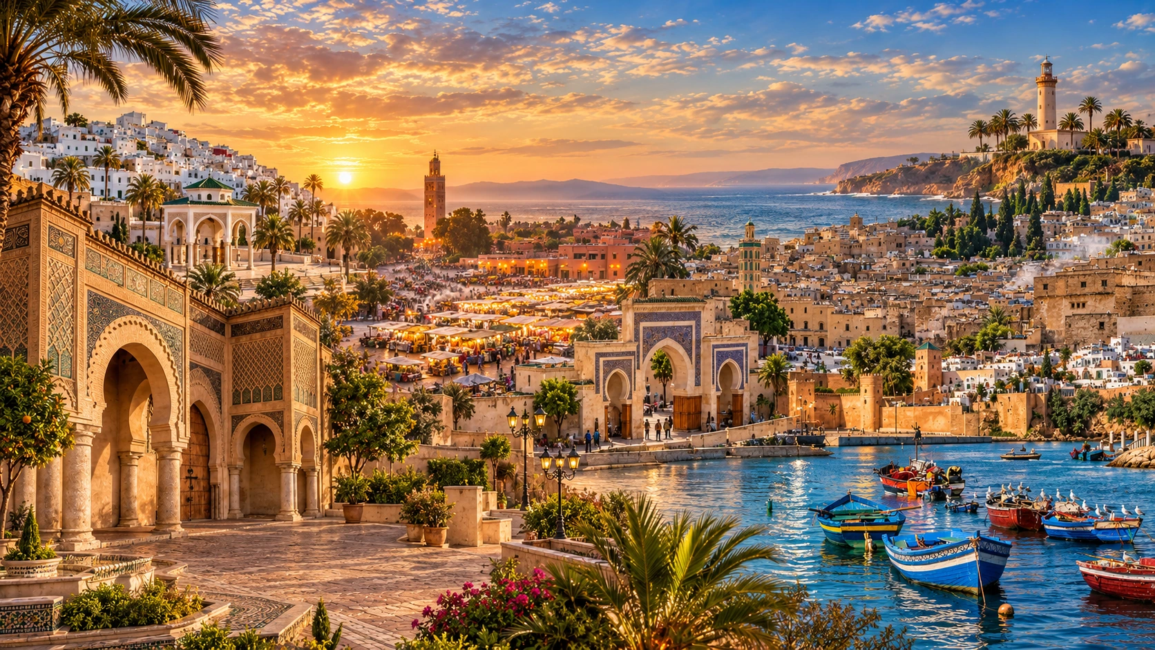 The 12 Regions of Morocco: six-city editorial panorama