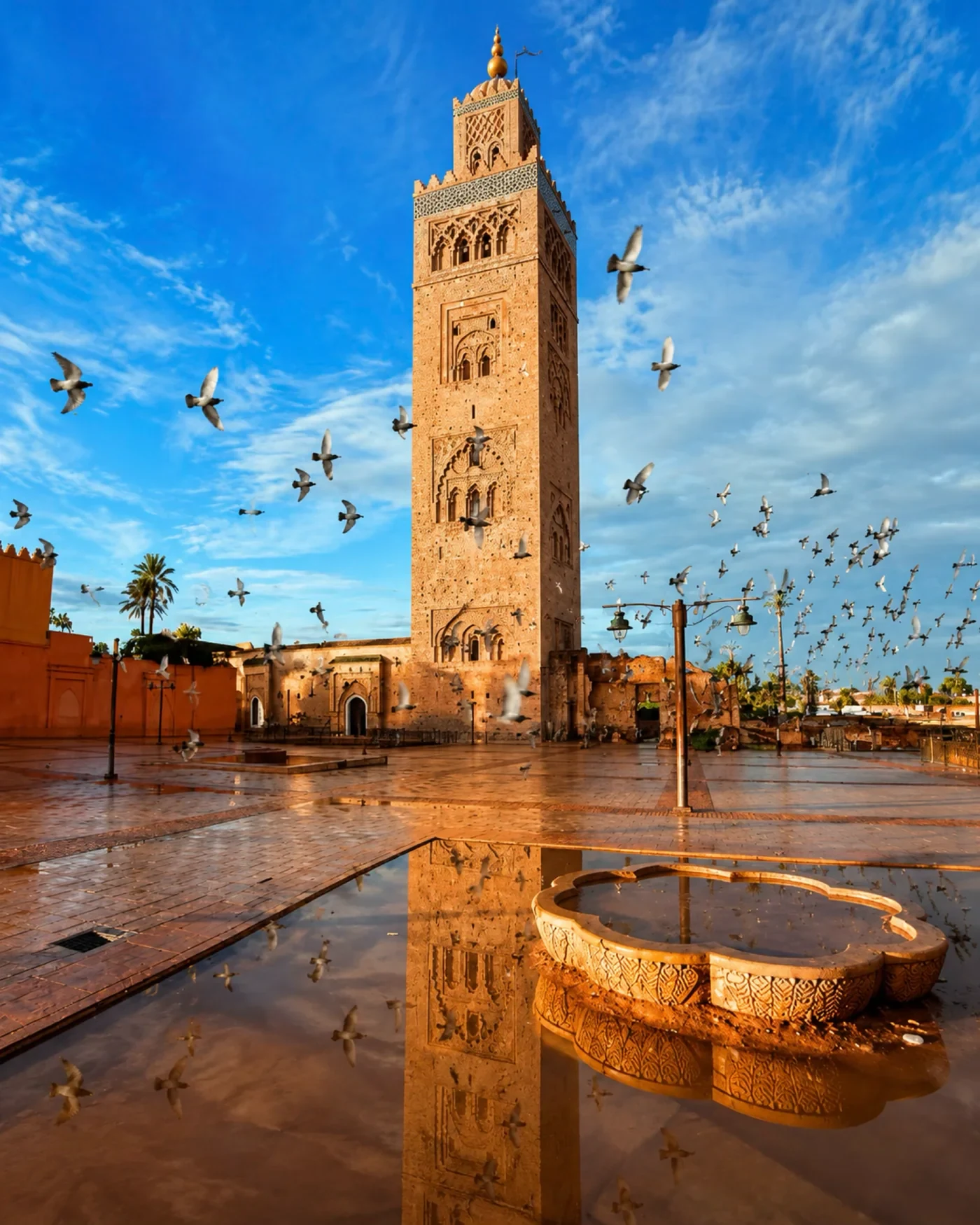 Koutoubia minaret in Marrakech