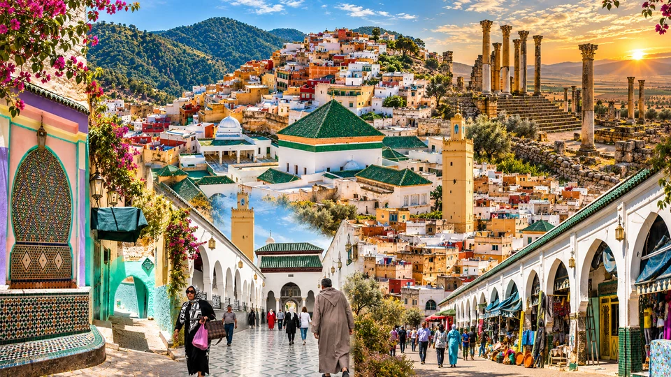 Moulay Idriss Zerhoun and the archaeological landscape of Volubilis