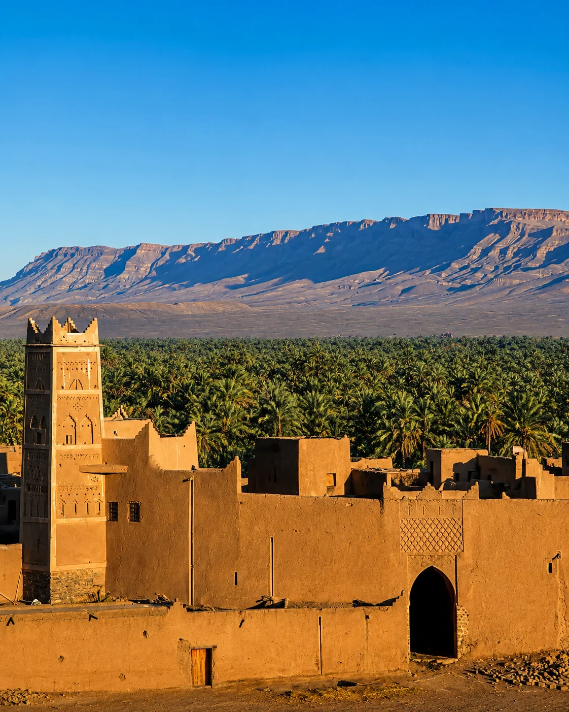 Zagora — Drâa Gateway &amp; Caravan Memory — Palm oases