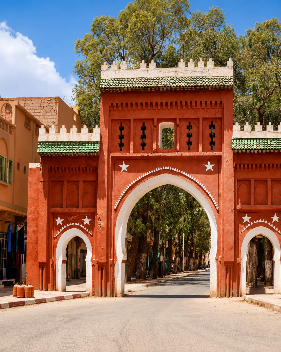 Erfoud — Dates, Fossils &amp; Tafilalet Gateway — Date palms