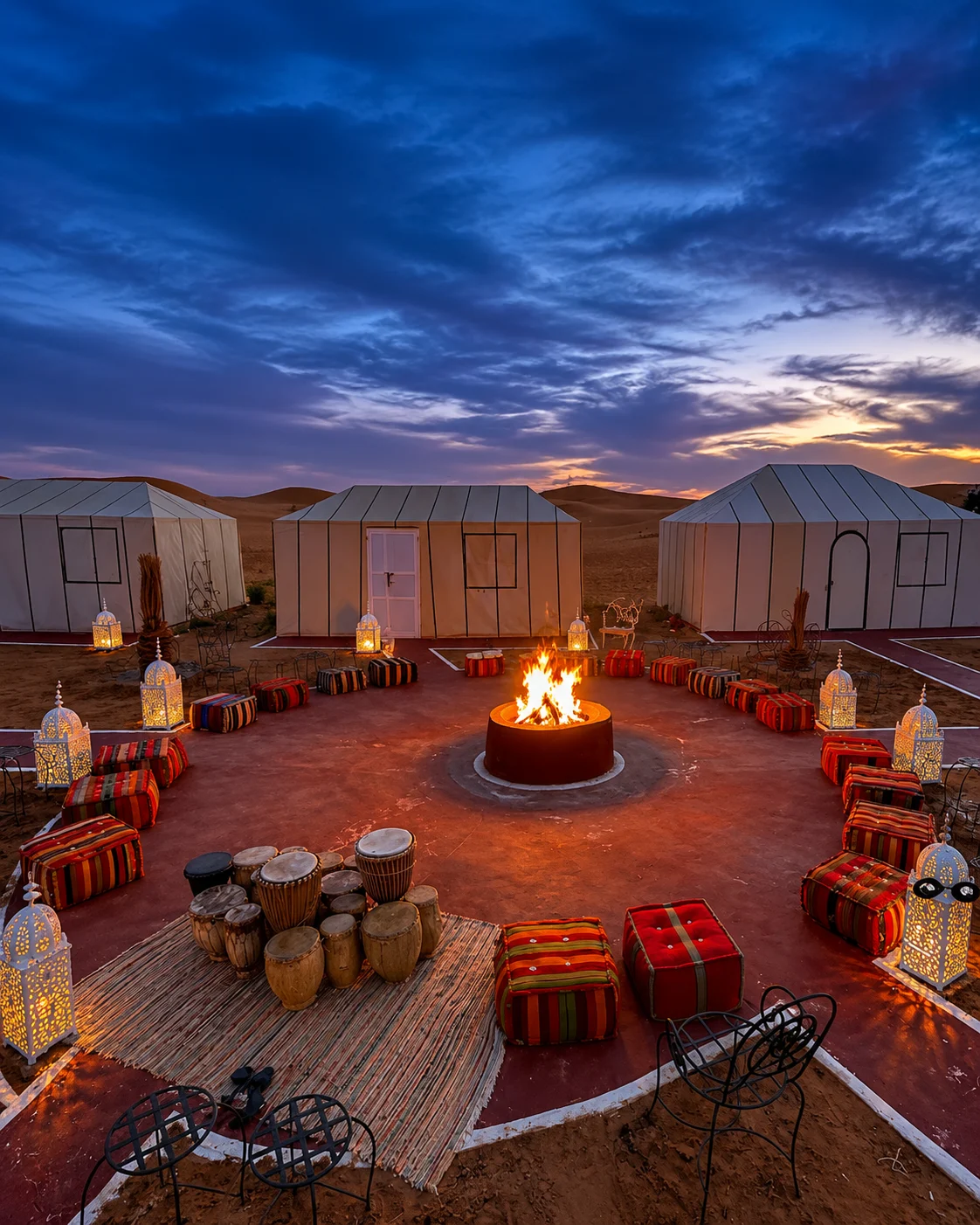 Merzouga — Erg Chebbi Dunes — Dayet Srij