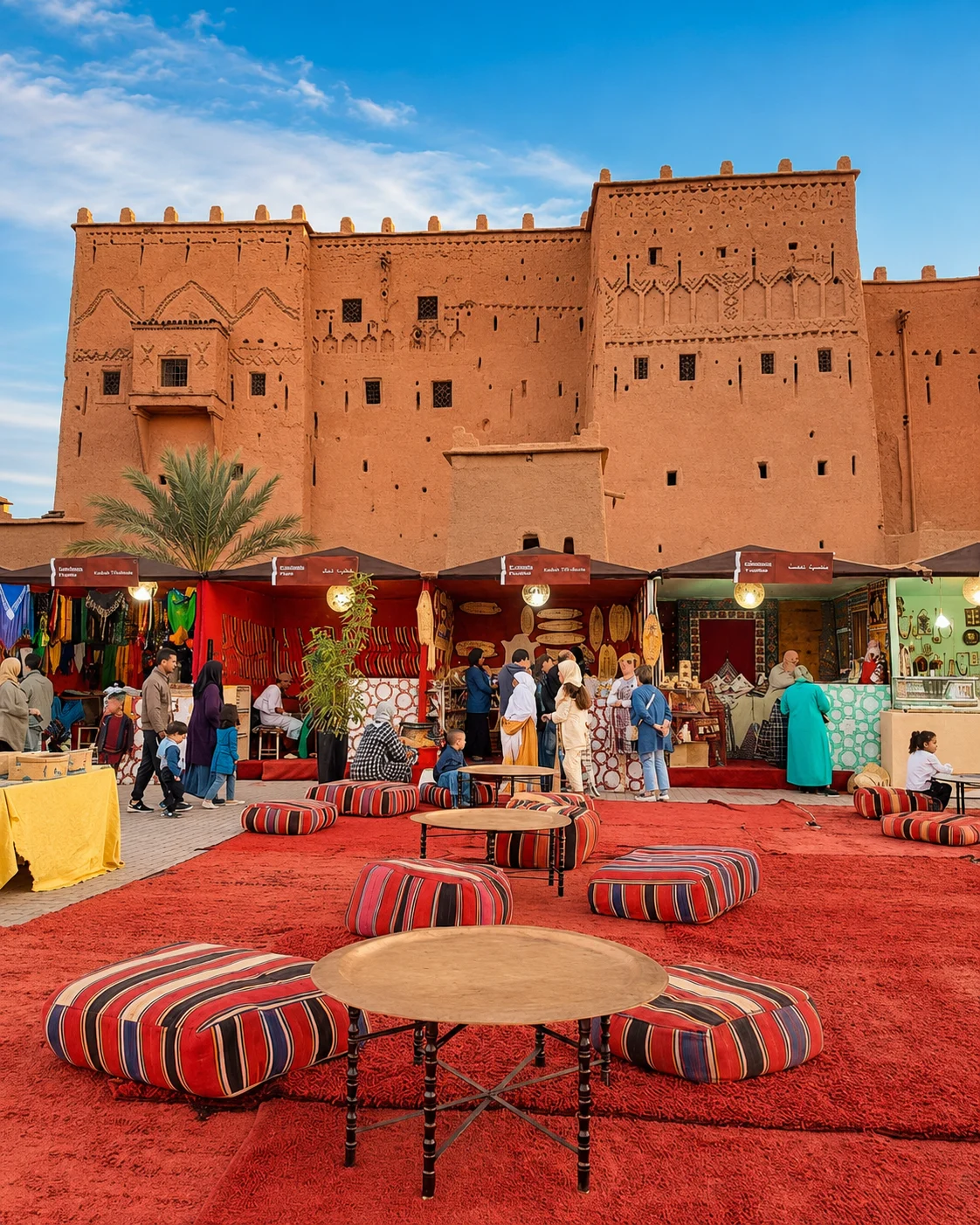Southern Morocco visual language image — Earthen Kasbahs