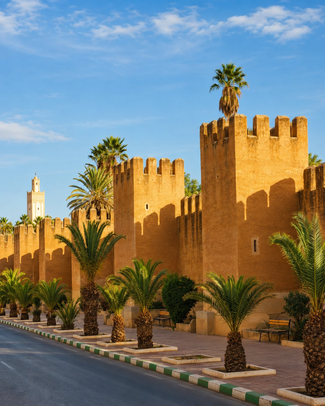 Southern Morocco route image — Taroudant walls