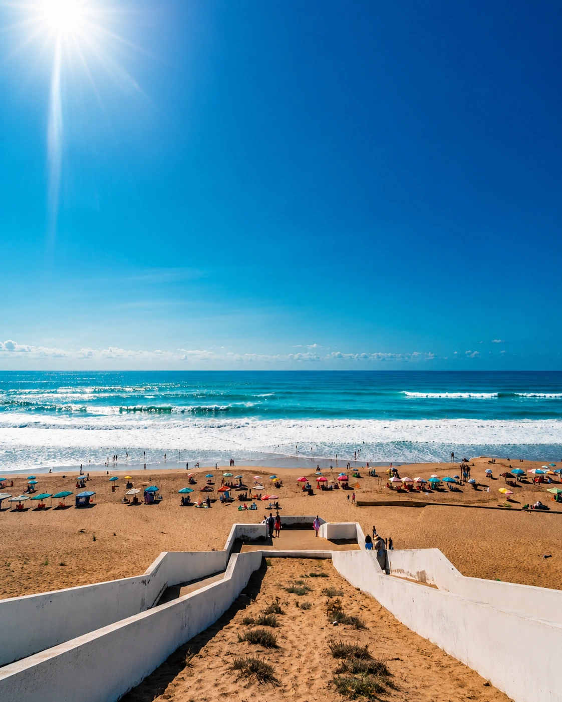 Mehdia Beach and the Sebou river mouth on Morocco’s Atlantic coast