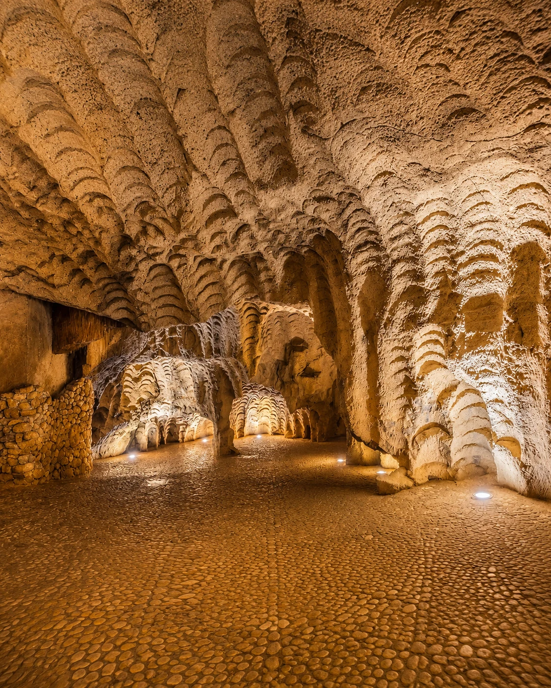 Friouato Cave interior near Taza and Tazekka