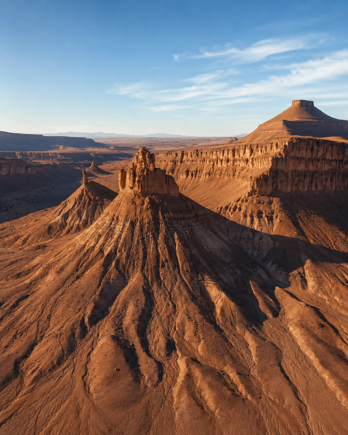 Iriqui Dry Lake and stark desert landforms in southern Morocco