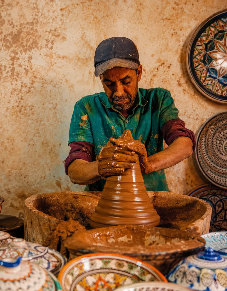 Atlantic Morocco placeholder — Safi ceramic craft