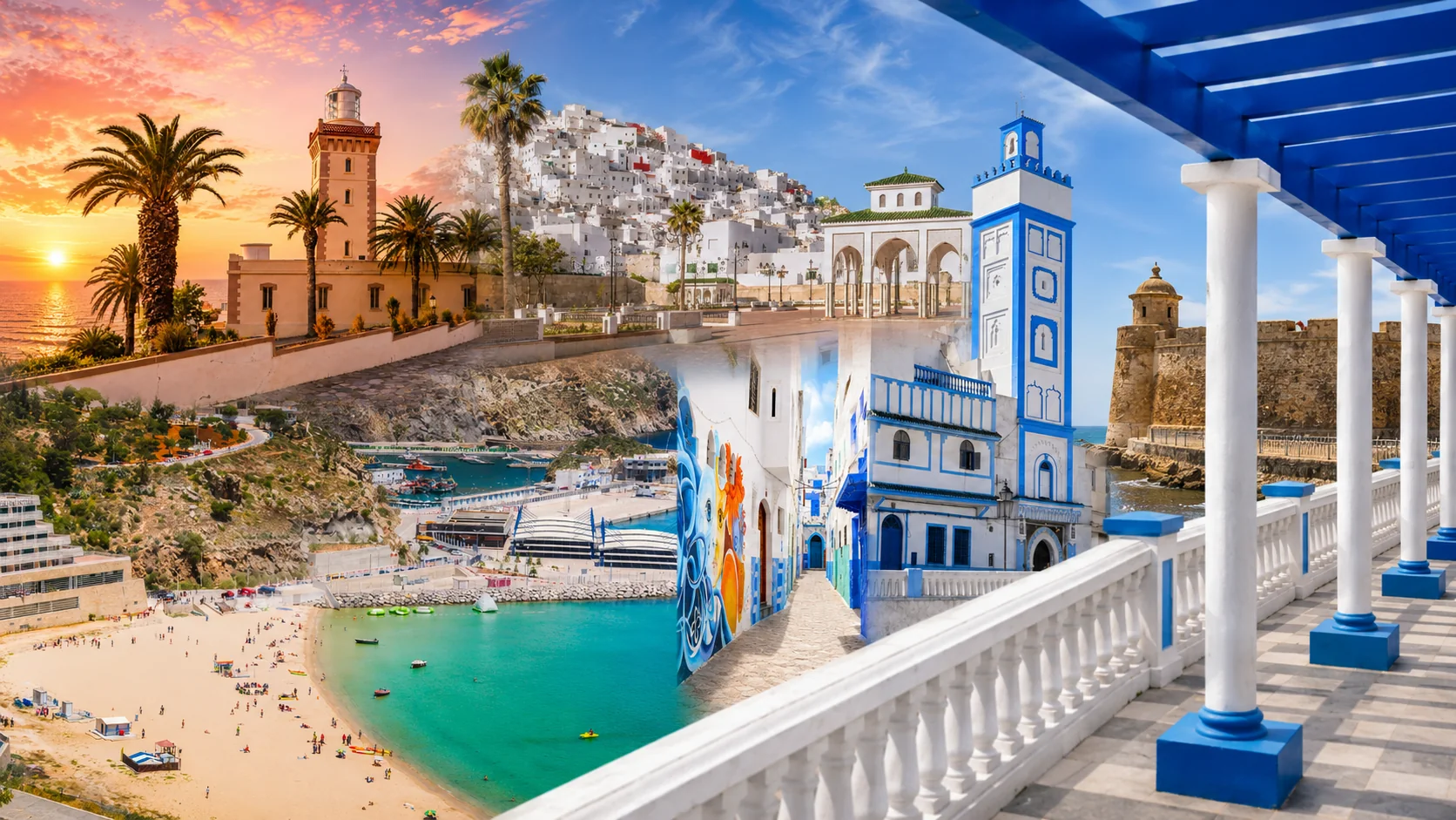 Northern Morocco & the Rif hero collage