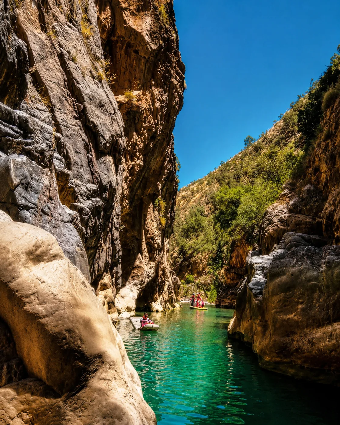 River gorge