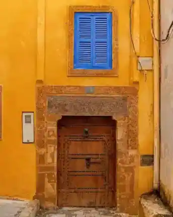 Ochre Medina Door