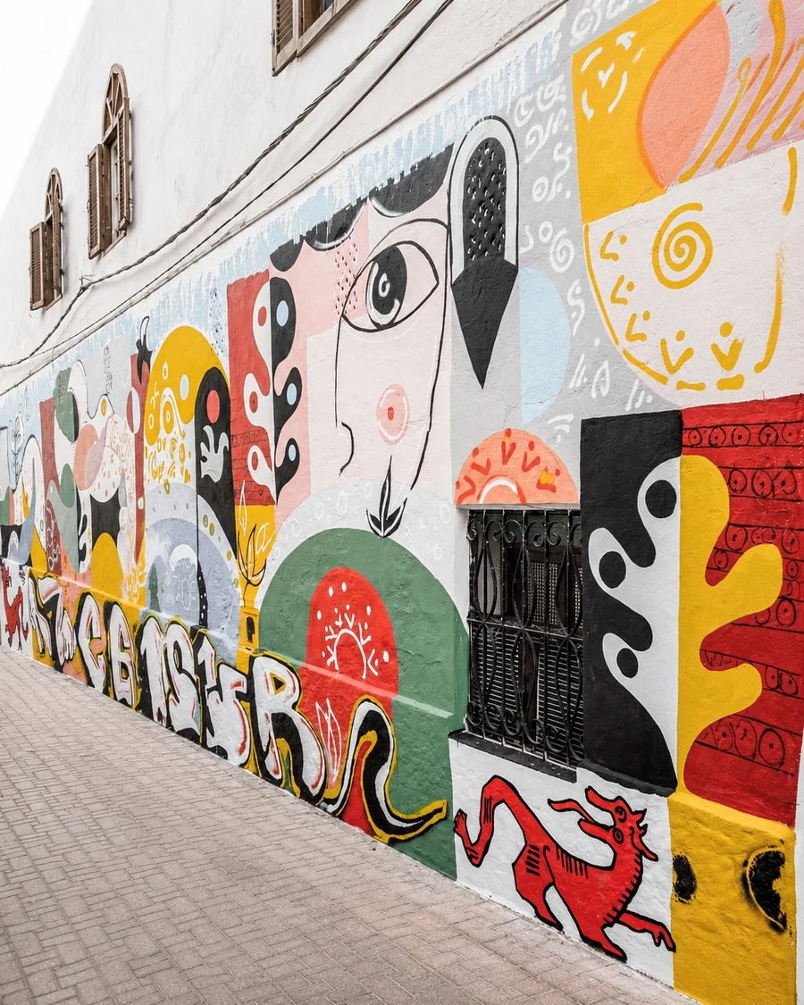 Medina Mural Wall