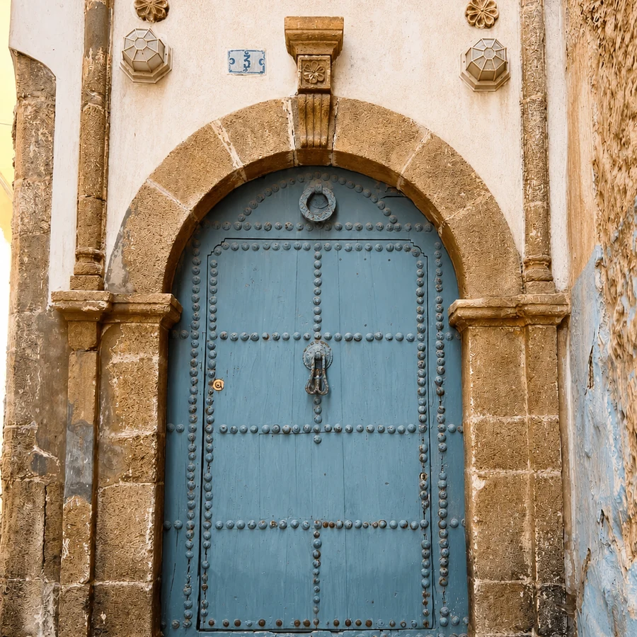 Quiet Medina Door