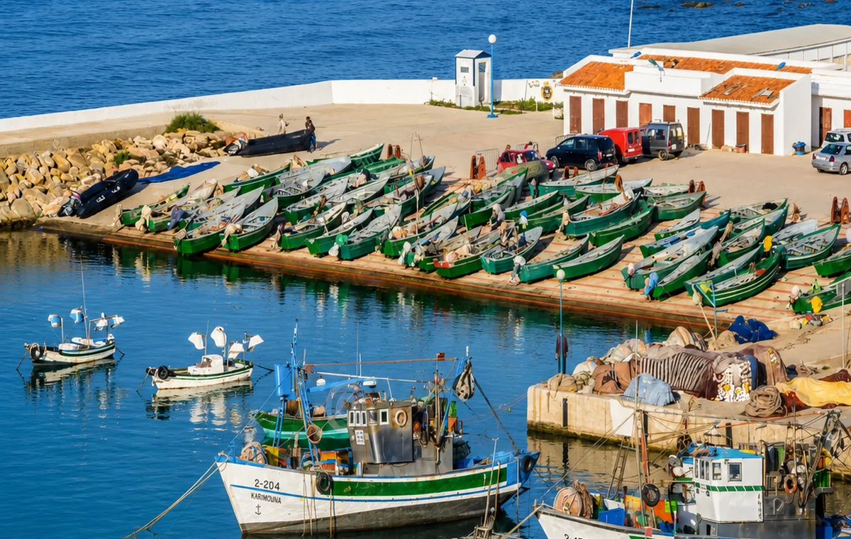 Fishing Village Harbor