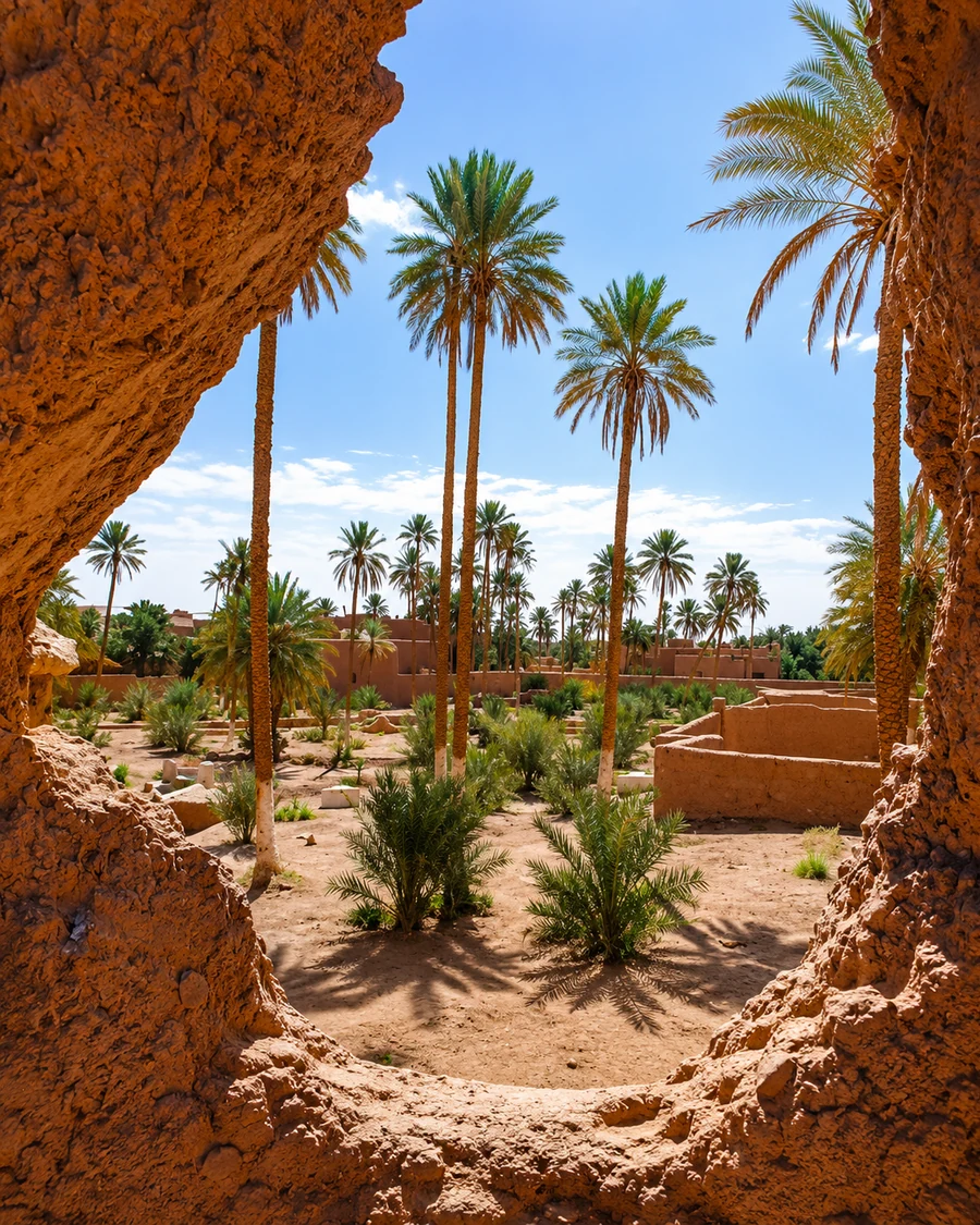 Palm Grove Doorway