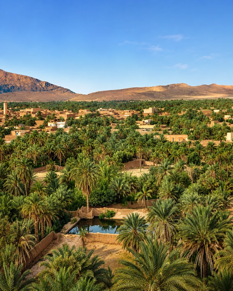 Oasis Mountain Horizon