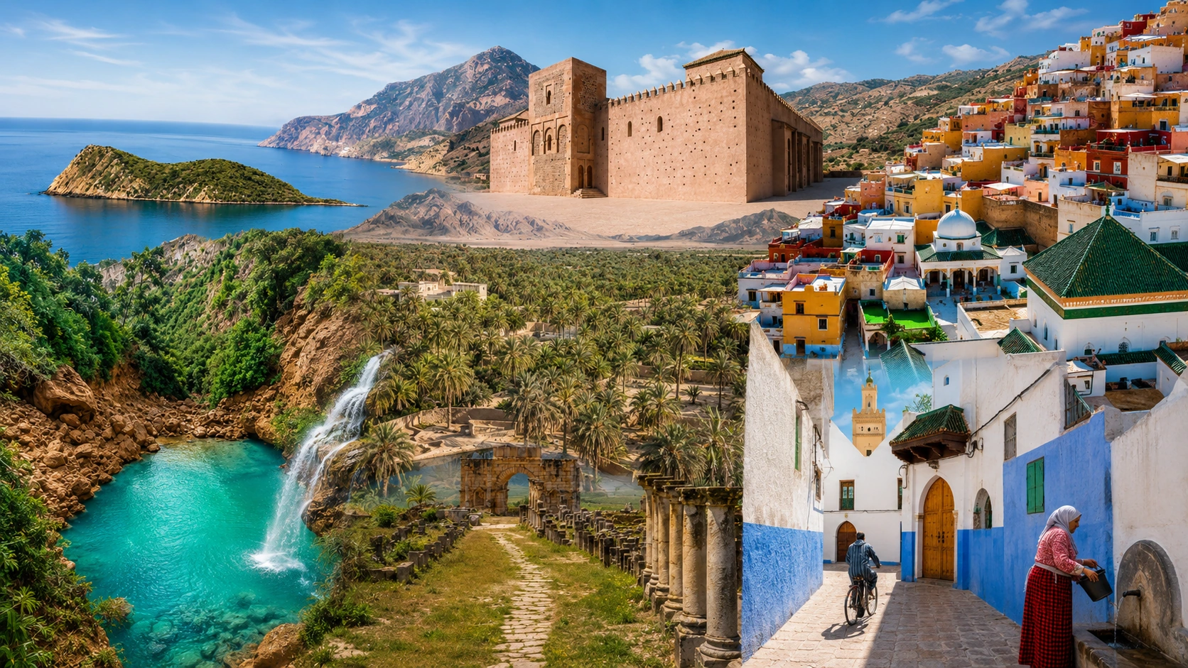 Hidden Morocco River Town Hero