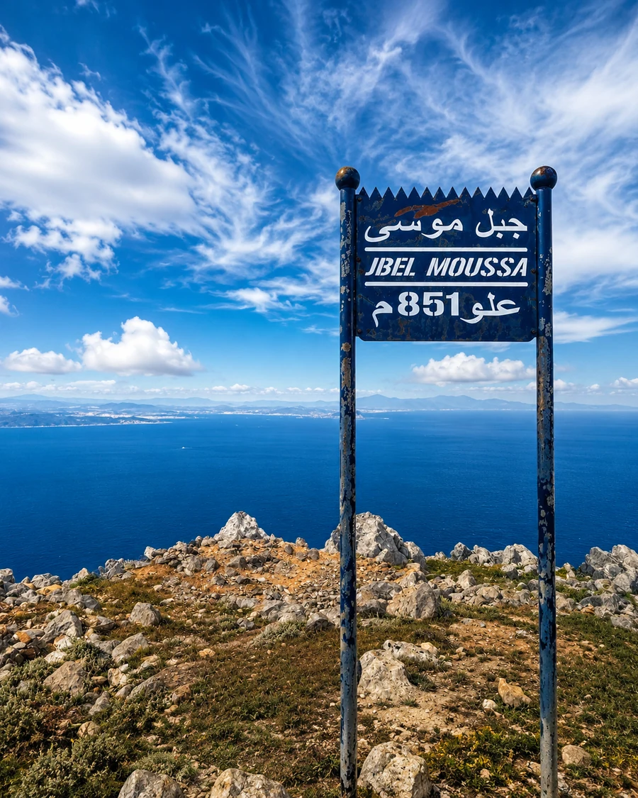 Rif Mountain Route Marker