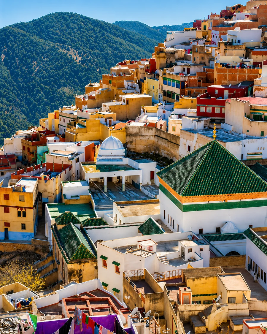 Moulay Idriss Zerhoun Terraces