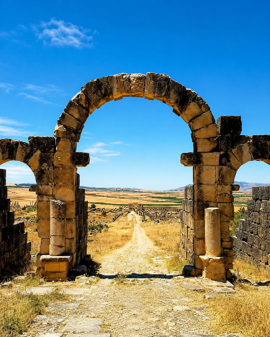 Volubilis Arch View