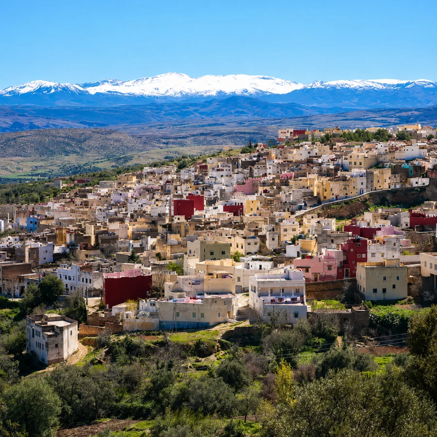 Sefrou Mountain Edge Town