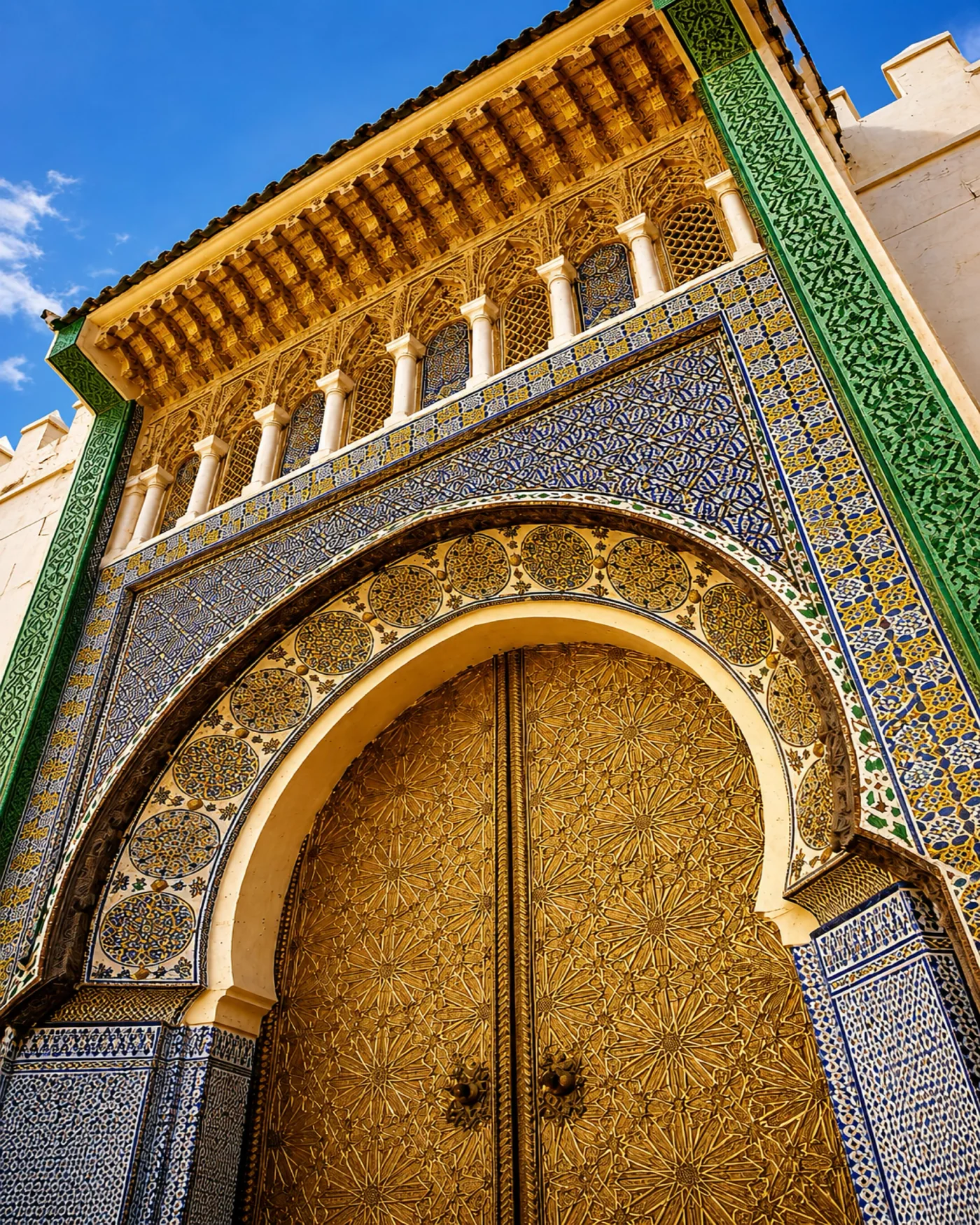 Fès Royal Palace doors