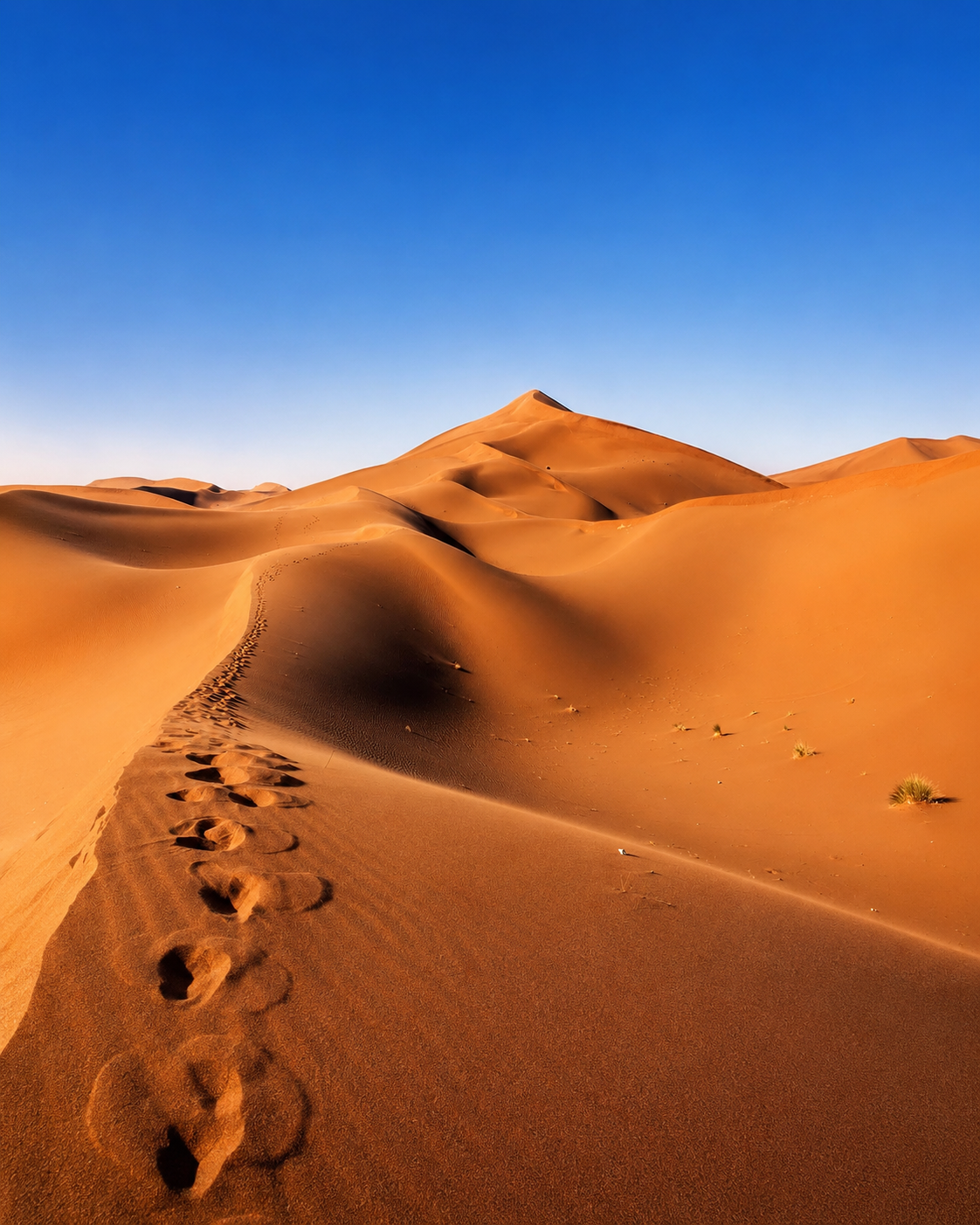 M’Hamid El Ghizlane desert dunes in southern Morocco